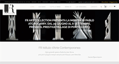 Desktop Screenshot of fristitutodarte.com